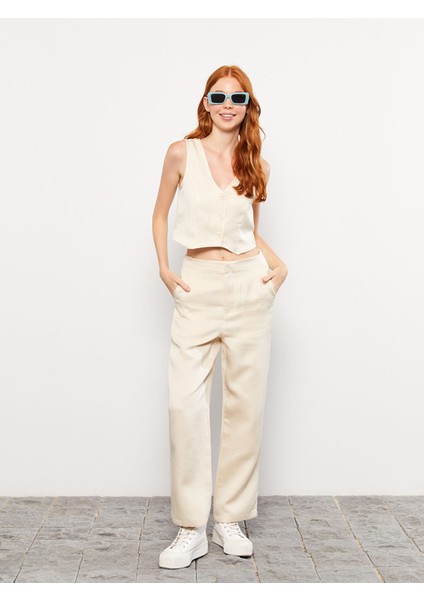 Yeni Sezon Normal Bel Standart Fit Kadın Pantolon fiyatları