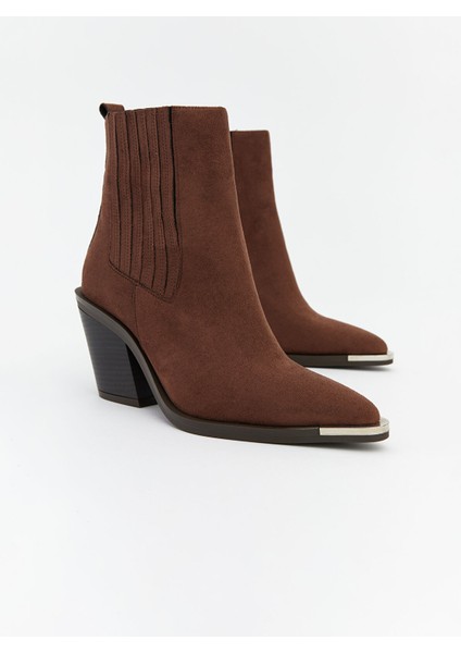 Yeni Sezon Süet Görünümlü Kadın Çizme modelleri