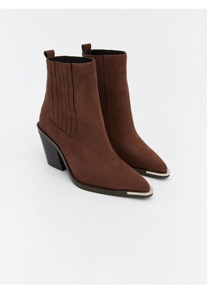 Yeni Sezon Süet Görünümlü Kadın Çizme