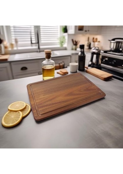 Akasya Kesme Tahtası Antibakteriel Yıkanabilir Doğrama Tahtası Dikdörtgen 35X25CM | Antibakteriyel ve Yıkanabilir Akasya Kesme Tahtası - Hijyenik ve Dayanıklı Doğrama Işleriniz Için Ideal fiyatları