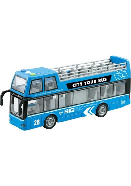 Sesli Işıklı Sürtmeli Büyük Boy Eğitici Oyuncak Araba Gezi Otobüsü fiyatları