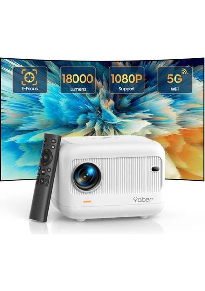 18000 Lümen 1080P Dış Mekan Projektörü