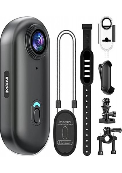 Mini Wıfı Aksiyon Kamerası 1080P Taşınabilir Vücut Kamerası Giyilebilir Video Kaydedici Ipx7 Su Geçirmez