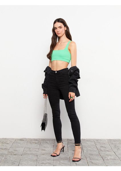 Yeni Sezon Yüksek Bel Jüpiter Süper Skinny Fit Kadın Jean Pantolon fiyatları