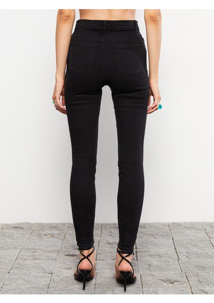Yeni Sezon Yüksek Bel Jüpiter Süper Skinny Fit Kadın Jean Pantolon indirimleri