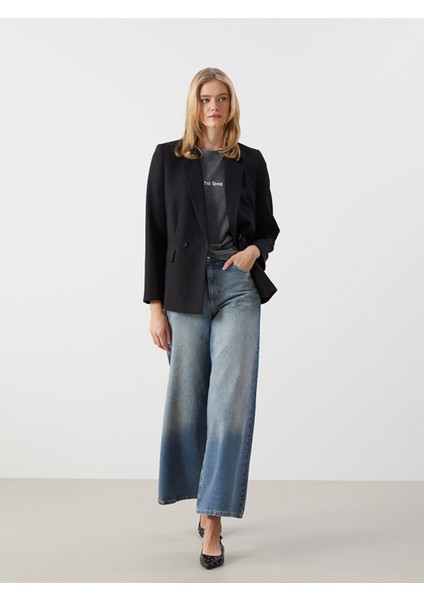 Yeni Sezon Wideleg Kadın Jean Pantolon