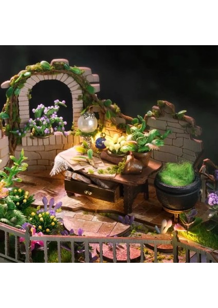 Dıy Ahşap Dollhouse ve Minyatür Mobilya indirimleri