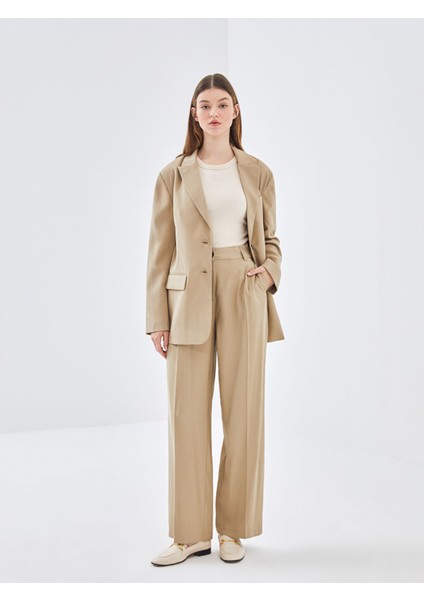 Yeni Sezon Loose Fit Geniş Paça Kadın Pantolon