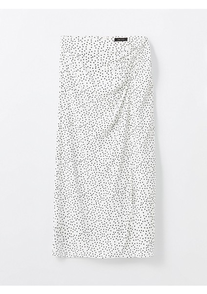 Yeni Sezon Beli Fermuarlı Puantiyeli Kadın Etek indirimleri