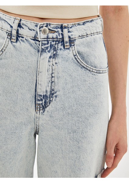 Yeni Sezon Jogger Kadın Kargo Jean Pantolon modelleri