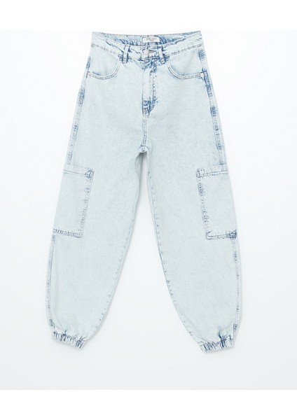 Yeni Sezon Jogger Kadın Kargo Jean Pantolon indirimleri