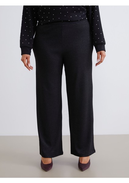 Yeni Sezon Büyük Beden Beli Lastikli Kadın Pantolon fiyatları