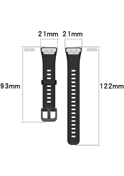 Psr Aksesuar Band 6 Uyumlu Kordon – Ayarlanabilir Silikon Kayış, Smart Kordon, Akıllı Saat Kayışı - Krd-47 (Siyah) fiyatları