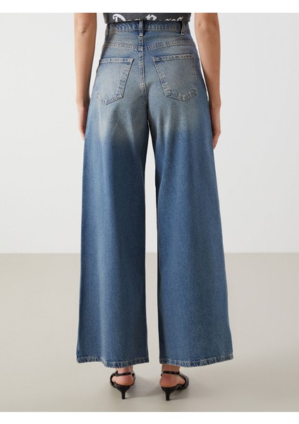 Yeni Sezon Wideleg Kadın Jean Pantolon fırsatları