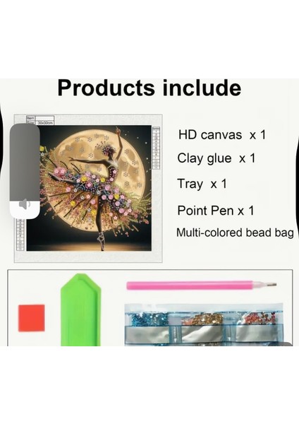 5 D Elmas Boyama 30X30 cm Tablo modelleri