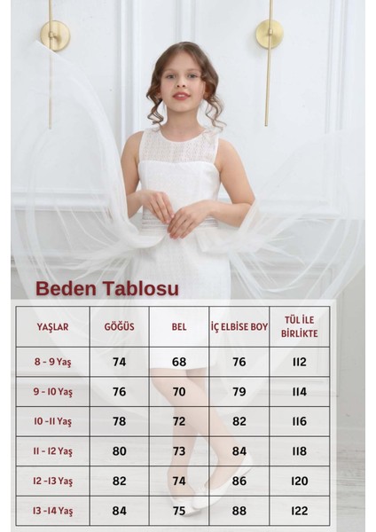 Kız Çocuk Abiye Mezuniyet Balo Kına Düğün Gece Elbisesi