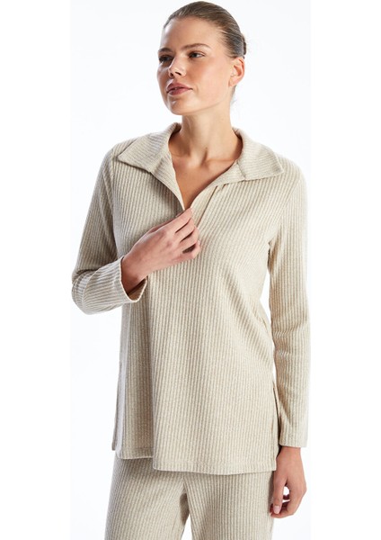 Yeni Sezon Polo Yaka Kadın Tişört