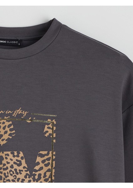 Yeni Sezon Baskılı Oversize Kadın Sweatshirt Tunik fiyatları