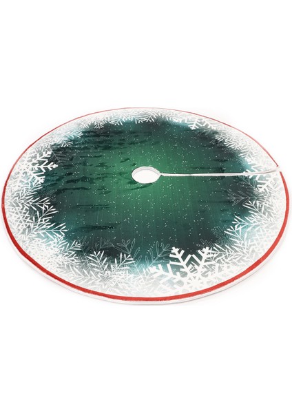 Yılbaşı Ağacı Altı Örtüsü | Yılbaşı Desenli Çam Ağacı Ayak Örtüsü Kaymaz Dot Tabanlı Halı | MIM0359 fiyatları