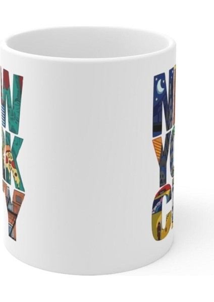 New York City Baskılı Kahve Kupası Hediyelik Eşya Hediyelik Kupa fiyatları