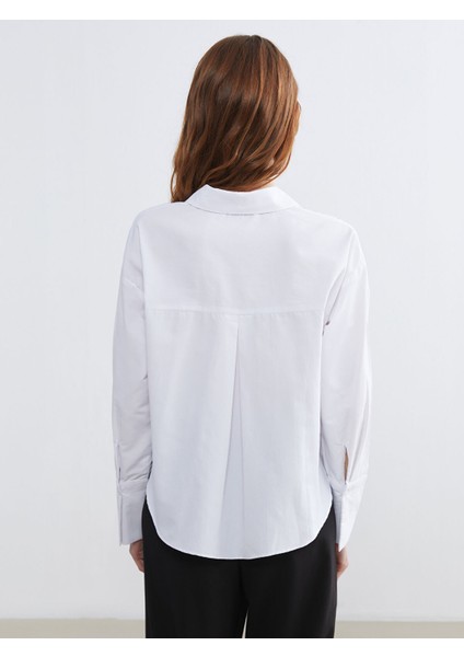 Yeni Sezon Taşlı Oversize Kadın Gömlek fırsatları