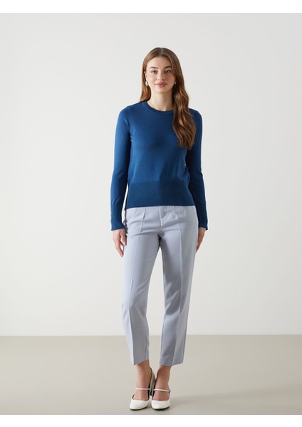 Yeni Sezon Bisiklet Yaka Kadın Triko Kazak fiyatları