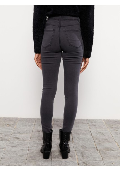 Yeni Sezon Yüksek Bel Jüpiter Süper Skinny Fit Kadın Jean Pantolon fırsatları