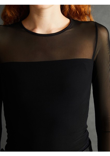 Yeni Sezon Bisiklet Yaka Kadın Bluz modelleri