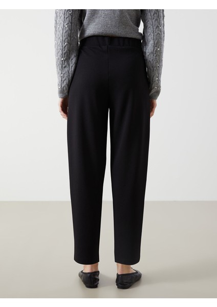 Yeni Sezon Beli Lastikli Loose Fit Kadın Pantolon fırsatları