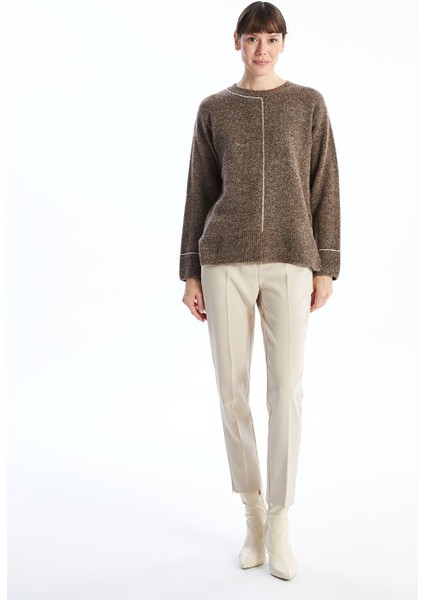 Yeni Sezon Bisiklet Yaka Kadın Triko Kazak fiyatları