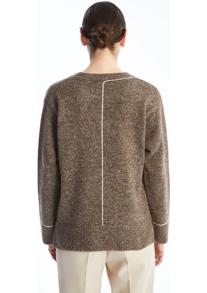 Yeni Sezon Bisiklet Yaka Kadın Triko Kazak fırsatları