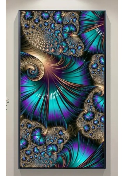 5 D Kendin Yap 70 cm x 40 cm Elmas Mozaik Boyama Tablo