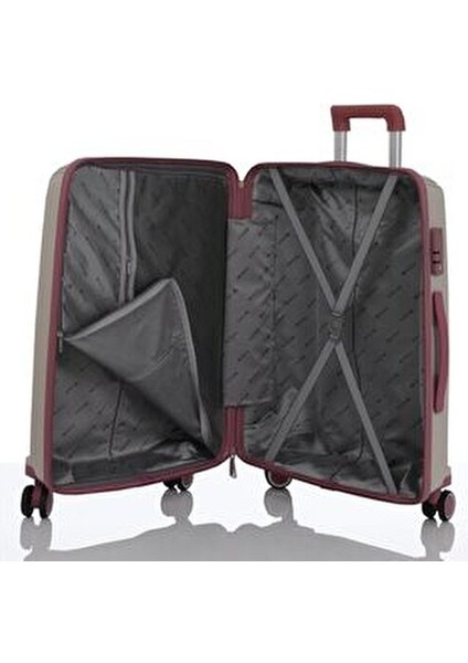 Polipropilen 2'li Valiz Seti Büyük & Makyaj V305