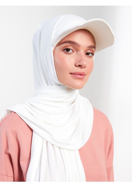 Yeni Sezon Düz Dokuma Kadın Şapkalı Şal modelleri