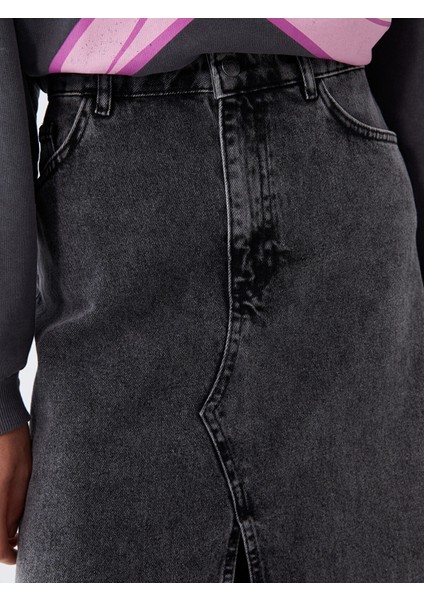 Yeni Sezon Dar Fit Kadın Jean Etek indirimleri