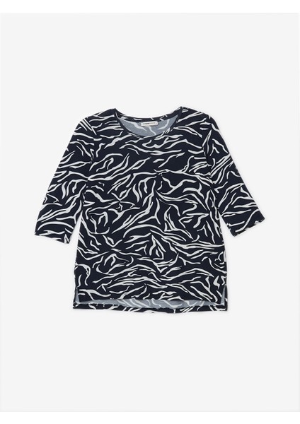 Yeni Sezon Bisiklet Yaka Desenli Kadın Bluz indirimleri