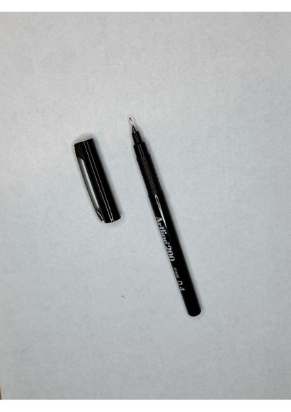 200 Fineliner 0.4mm Keçe Uçlu Kalem ( 3 Adet) fırsatları
