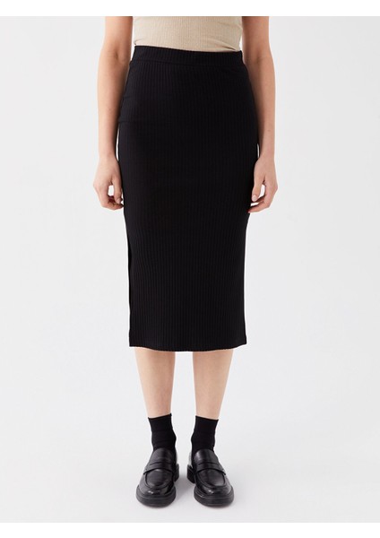 Yeni Sezon Beli Lastikli Kadın Kalem Etek fiyatları