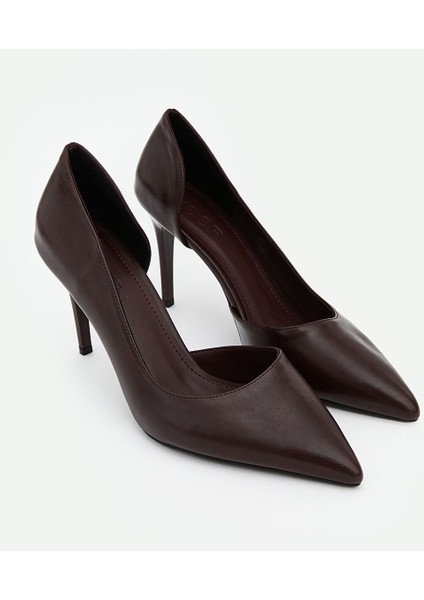 Yeni Sezon Sivri Burun Kadın Topuklu Ayakkabı