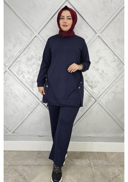 Kadın Nervür ve Aller Dikim Tesettür Takım modelleri
