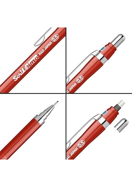 Simo Mekanik Kurşun Kırmızı 0.5 mm fiyatları