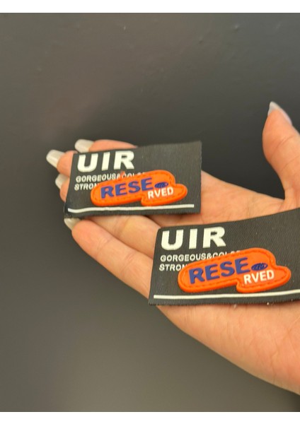 2 Adet Yazılı Arma Dikiş Aksesuarı Set 6x4 cm fırsatları