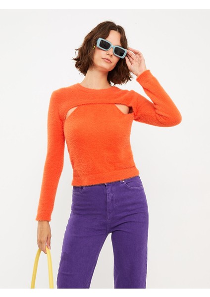 Yeni Sezon Bisiklet Yaka Düz Uzun Kollu Kadın Triko Kazak fiyatları