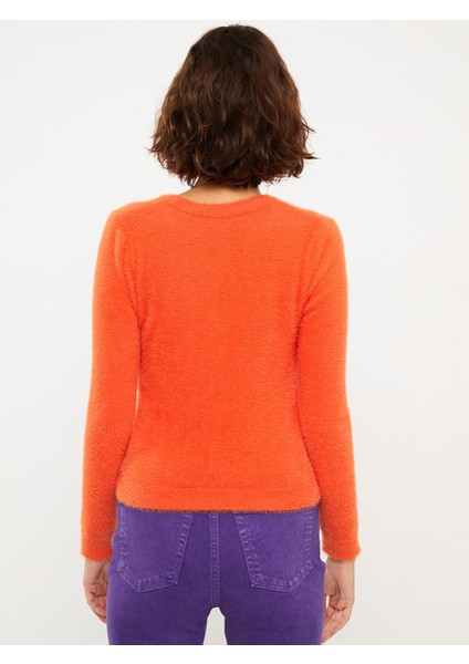 Yeni Sezon Bisiklet Yaka Düz Uzun Kollu Kadın Triko Kazak indirimleri