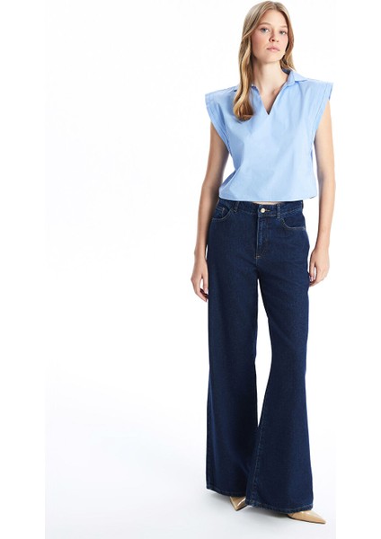 Yeni Sezon Gömlek Yaka Poplin Kadın Bluz fiyatları