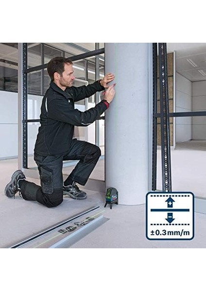 Professional Gcl 2-15 G Çizgi (15 M Çalışma Alanı, 3 x Aa Pil, Ip 54 Toza Karşı Koruma Sistemi, Yeşil, Rm1 Tutucu, Takım Çantası) fiyatları