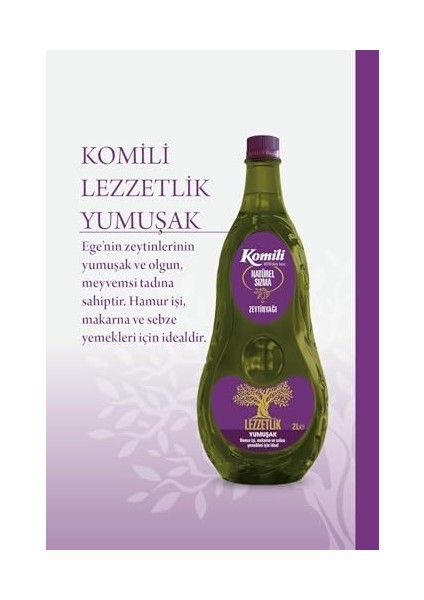 Komili Ege Sızması 2 Lt Natürel Sızma Zeytinyağı, Pet Şişe modelleri