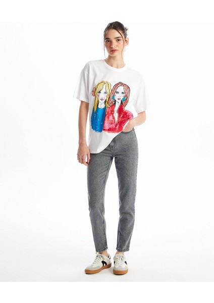 Yeni Sezon Slim Mom Kadın Jean Pantolon