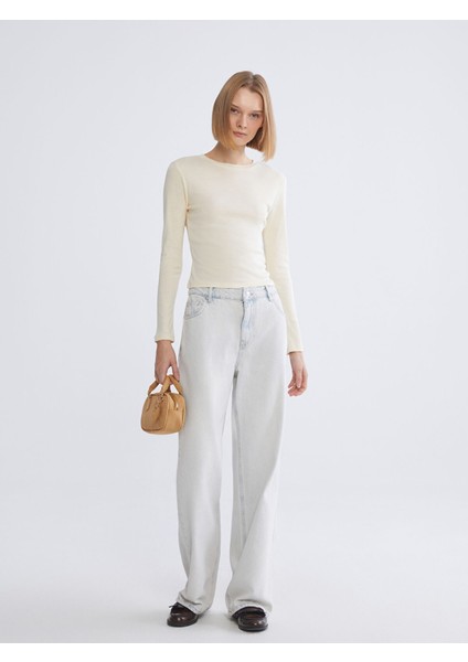 Yeni Sezon Bisiklet Yaka Modal Karışımlı Kadın Body fiyatları