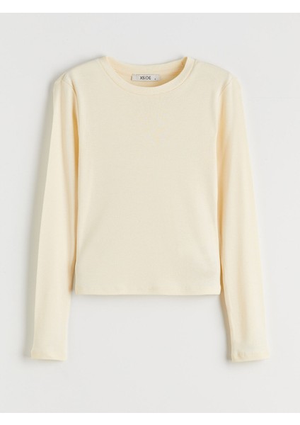 Yeni Sezon Bisiklet Yaka Modal Karışımlı Kadın Body indirimleri